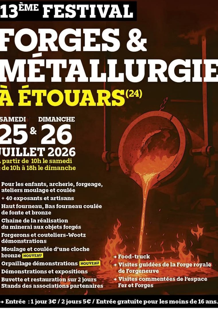 13 ème FESTIVAL FORGES & METALLURGIE